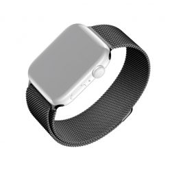   FIXED Mesh Strap for Apple Watch 38/40/41mm, Fekete, Okosóra kiegészítő