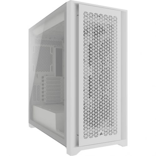 Corsair 5000D Core Airflow Tempered Glass White