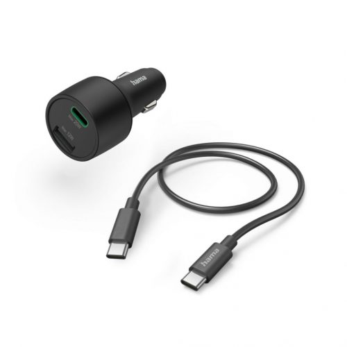 Hama Car Fast Charger PD/QC 32W Black