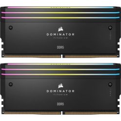   Corsair 48GB DDR5 6000MHz Kit(2x24GB) Dominator Titanium RGB Black