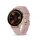 Garmin Venu 3S Soft Gold Stainless Steel Bezel with Dust Rose Case and Silicone Band