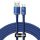 Baseus Crystal Shine USB USB-C Cable 100W 2m Blue