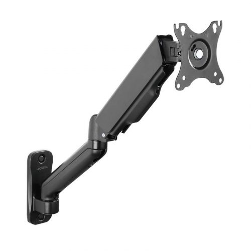 Logilink Monitor wall mount gas spring 90–540mm17"-32" Black