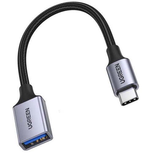 UGREEN USB-A to USB-C male/famale adapter cable 0,1m Black