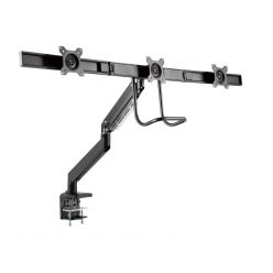   Gembird MA-DA3-03 Desk mounted adjustable monitor arm for 3 monitors 17"-27" Black