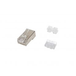 EQuip Cat.6A RJ45 Shielded Plug 100pcs/pack