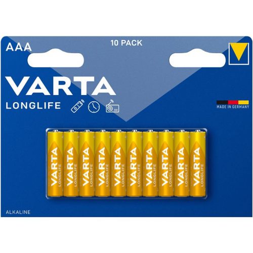 Varta AAA Alkáli Elem 10db/csomag