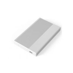   nBase EH-25ASU3S 2,5” External SATA USB3.0 5Gbps Aluminum Silver