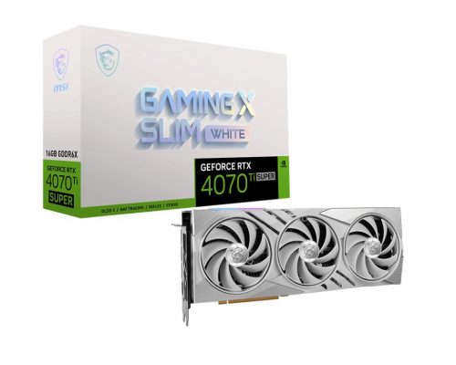 Msi RTX4070 TI SUPER 16G GAMING X SLIM WHITE