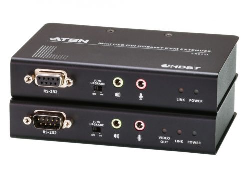 ATEN Mini USB DVI HDBaseT KVM Extender (1920 x 1200@100m)