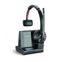   Poly Plantronics Savi 8210 Office DECT Wireless Headset Black