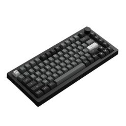   Akko 5075B Plus V3 PRO Cream Yellow RGB Keyboard Black/Silver UK