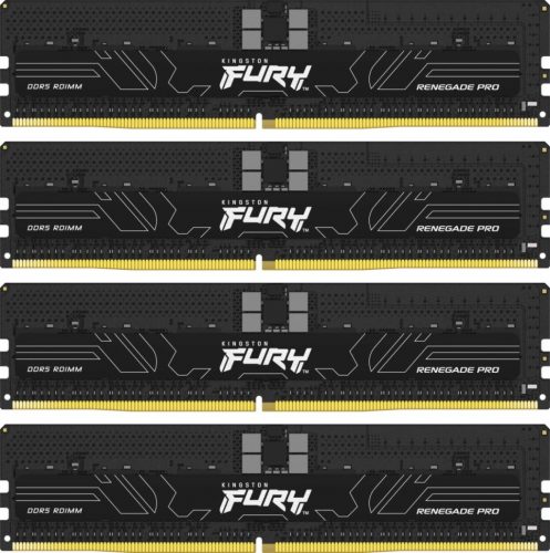 Kingston 128GB DDR5 4800MHz Kit(4x32GB) Fury Renegade Pro Black