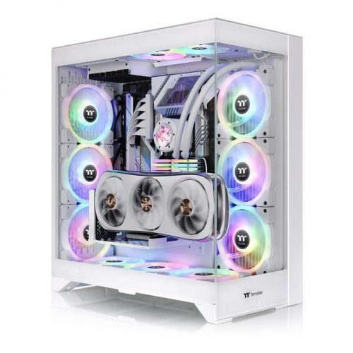 Thermaltake CTE E600 MX Tempered Glass White