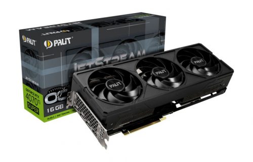 Palit GeForce RTX4070 Ti Super 12GB GDDR6X JetStream OC