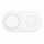 Belkin BOOST Charge Pro 2in1 Qi2 15w Magnetic Charging Pad White