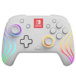   PDP Afterglow Wave Wireless Controller for Nintendo Switch White