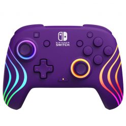   PDP Afterglow Wave Wireless Controller for Nintendo Switch Purple