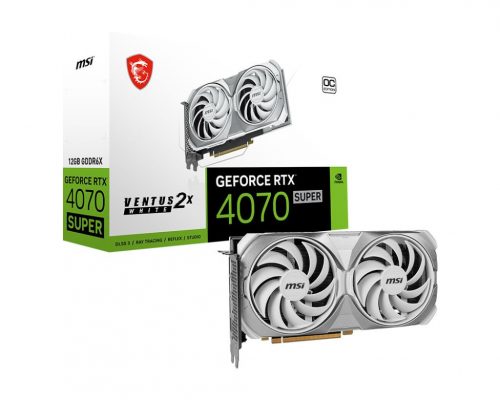 Msi RTX4070 SUPER 12G VENTUS 2X WHITE OC