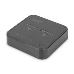   Digitus Dual M.2 NVMe SSD Docking Station with Offline Clone Function USB-C Black