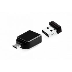   Verbatim 32GB NANO USB Drive with Micro USB (OTG) Adapter Black