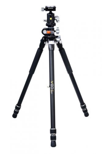 Vanguard VEO 3+ 263AB Professional Aluminum Tripod with Ball Head Overhead Shooting