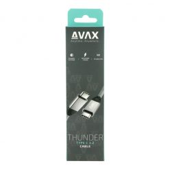 Avax CB901 THUNDER 3.2 Type-C Cable 1m Grey