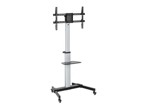 EQuip Rotate TV Cart 37-86" Black/White