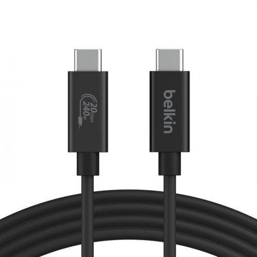 Belkin USB4 USB-C/USB-C 240W + 20Gbps Cable 2m Black