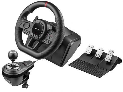 Tracer SimRacer USB Komány Black