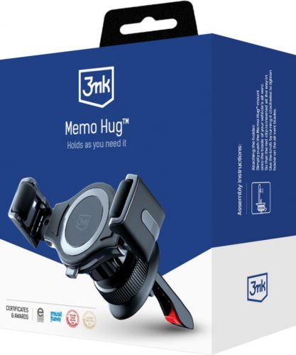 3mk Memo Hug Car holder Black