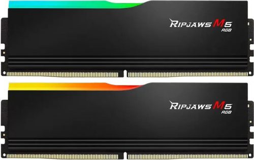 G.SKILL 32GB DDR5 6400MHz Kit(2x16GB) Ripjaws M5 RGB Black