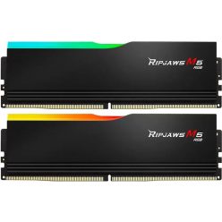 G.SKILL 64GB DDR5 6000MHz Kit(2x32GB) Ripjaws M5 RGB Black