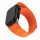 FIXED nylon sportos óraszíj Apple Watch Ultra 49mm-es okosórához, narancssárga FIXNST2-1029-OR