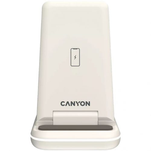 Canyon CNS-WCS304CL Wireless Charging Station Cosmic Latte