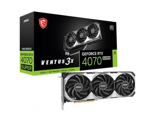 Msi RTX4070 SUPER 12G VENTUS 3X OC