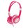 Gembird MHP-JR-PK Headphones for Kids Pink