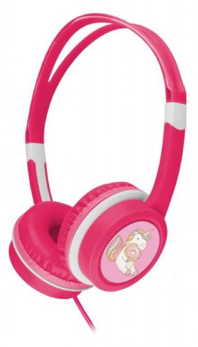 Gembird MHP-JR-PK Headphones for Kids Pink