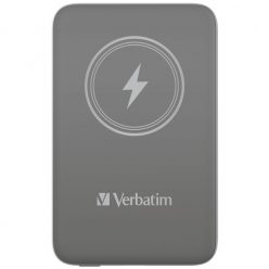   Verbatim Charge 'n' Go Magnetic Wireless 10000mAh PowerBank Grey