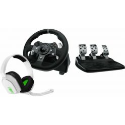   Logitech G920 Driving Force USB Kormány Black +  Astro A10 Headset White