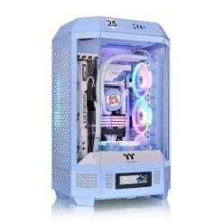 Thermaltake The Tower 300 Tempered Glass Hydrangea Blue