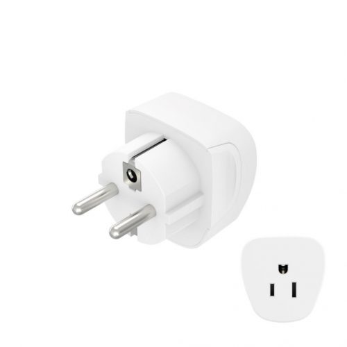 Hama FIP Utazóadapter USA-EU White