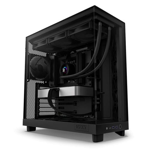 NZXT H6 Flow (2023) Tempered Glass Matte Black