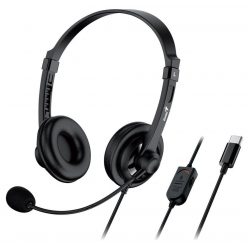 Genius HS-230U Headset Black