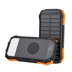 Choetech  B658 10000mAh Solar PowerBank Black/Orange