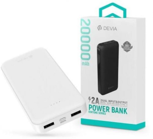 Devia Kintone Series V2 20000mAh PowerBank White