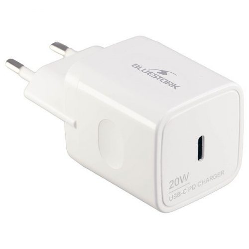 Bluestork PW-NB-20-C 20W USB-C PD Charger White