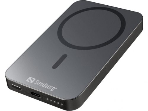 Sandberg Mag Wireless 5000mAh Powerbank Black