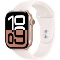   Apple Watch S10 Cellular 42mm Rose Gold Alu Case with Light Blush Sport Band M/L