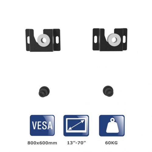 Akyga AK-MB-12 Universal LCD Wall Mount Bracket 60kg VESA 600x400mm 13"-70"